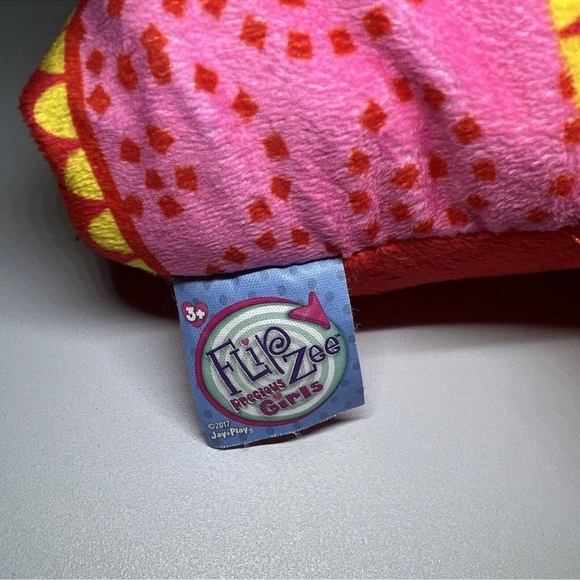 2 Flip Zee Trolls Girls Rainbow Galore Lola 18" Plush Doll Jay Play Reversible - Picture 4 of 6